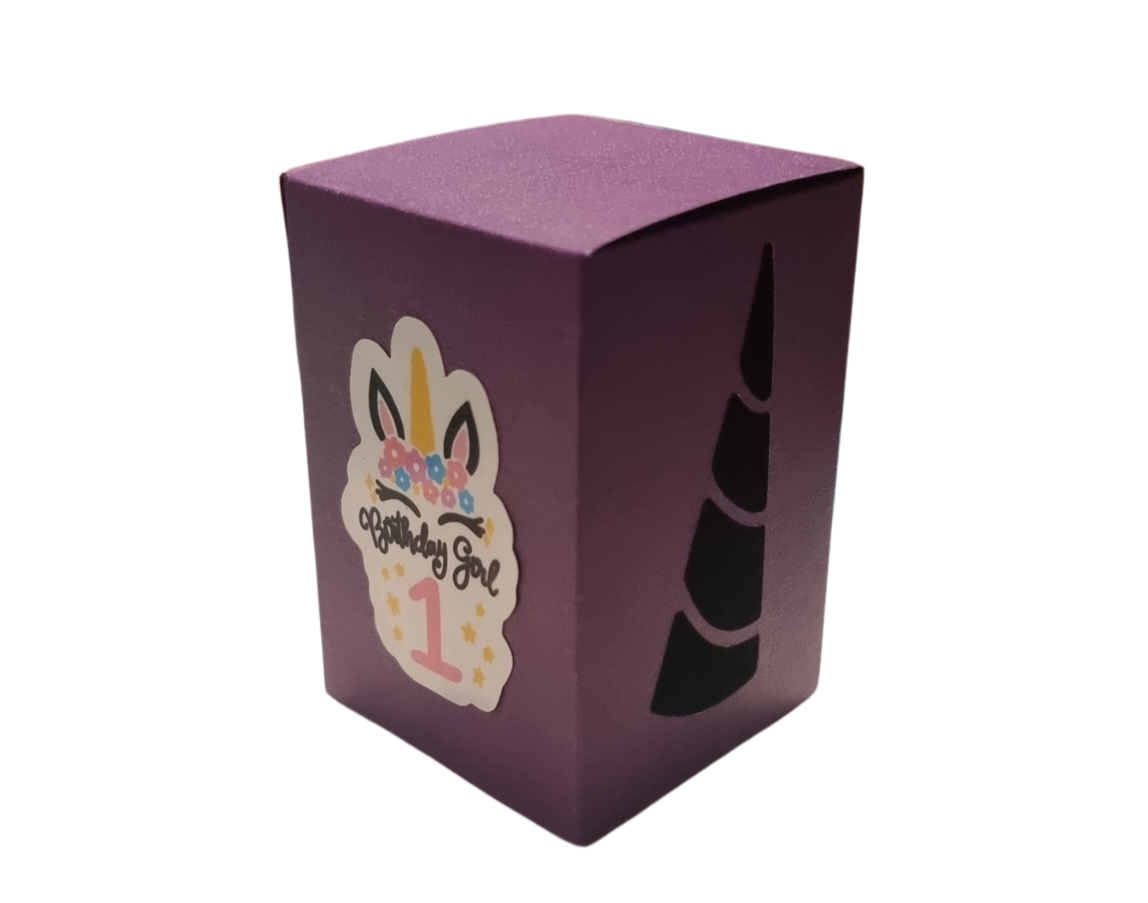 Unicorn Box Party Favour