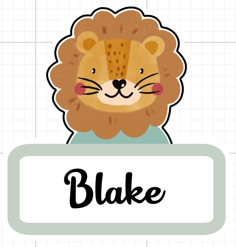 Personalised Vinyl Name Stickers