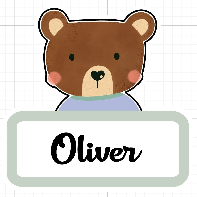 Personalised Vinyl Name Stickers