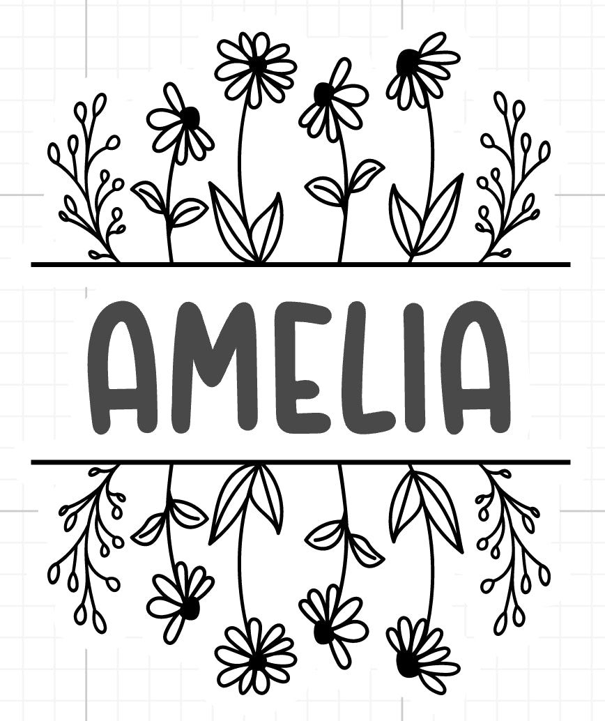 Personalised Vinyl Name Stickers